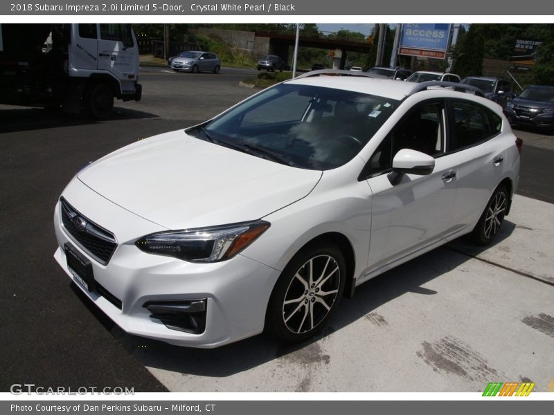 Crystal White Pearl / Black 2018 Subaru Impreza 2.0i Limited 5-Door