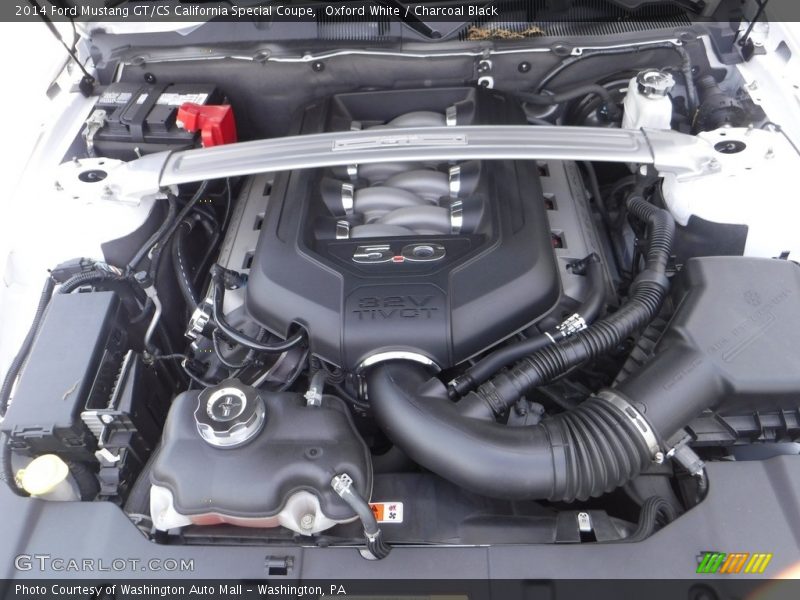 Oxford White / Charcoal Black 2014 Ford Mustang GT/CS California Special Coupe