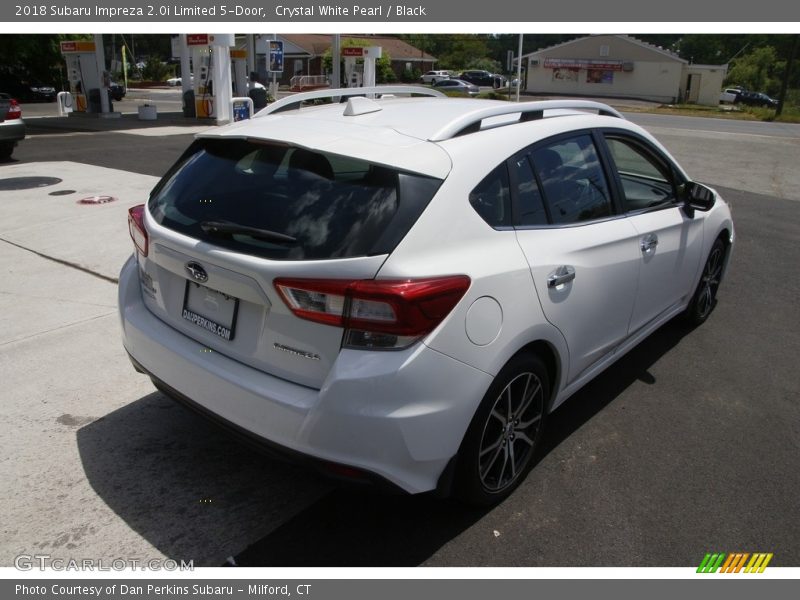 Crystal White Pearl / Black 2018 Subaru Impreza 2.0i Limited 5-Door