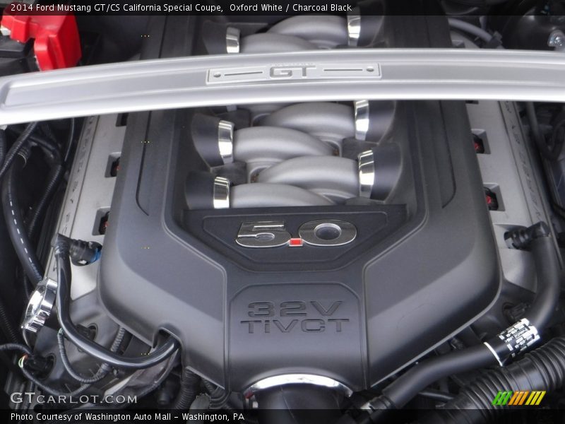 Oxford White / Charcoal Black 2014 Ford Mustang GT/CS California Special Coupe