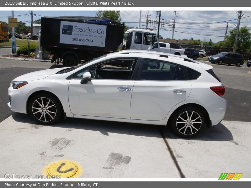 Crystal White Pearl / Black 2018 Subaru Impreza 2.0i Limited 5-Door