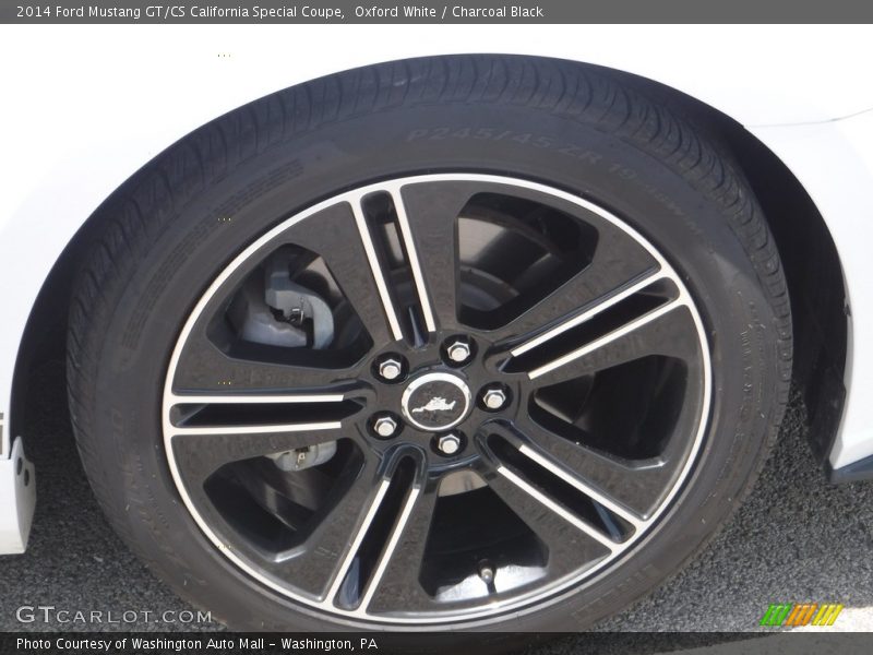 Oxford White / Charcoal Black 2014 Ford Mustang GT/CS California Special Coupe