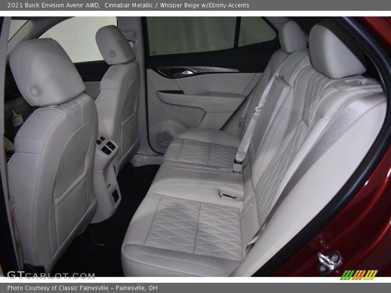 Cinnabar Metallic / Whisper Beige w/Ebony Accents 2021 Buick Envision Avenir AWD