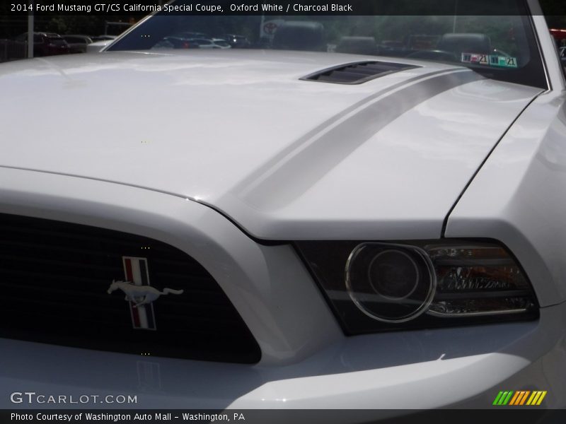 Oxford White / Charcoal Black 2014 Ford Mustang GT/CS California Special Coupe