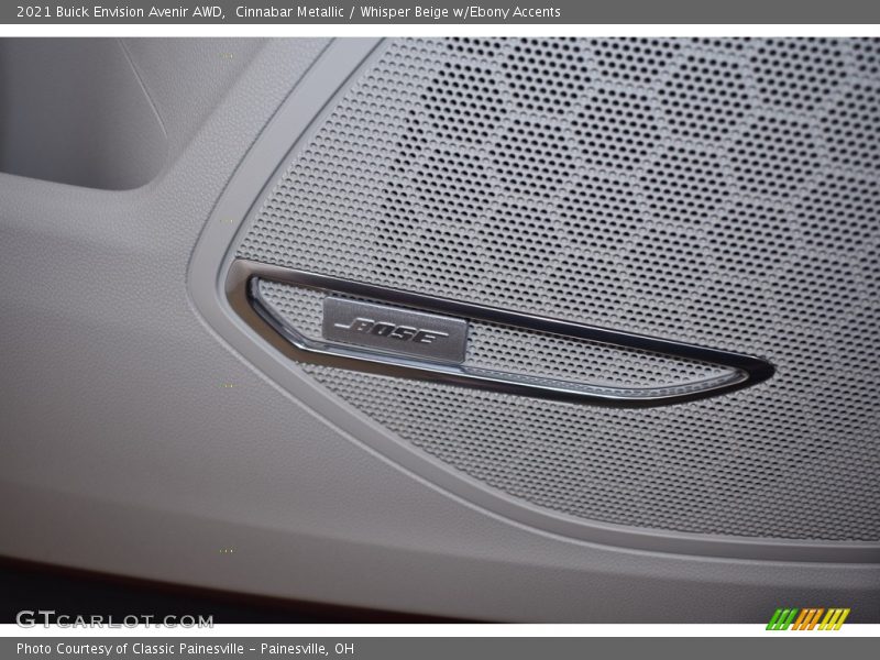Cinnabar Metallic / Whisper Beige w/Ebony Accents 2021 Buick Envision Avenir AWD