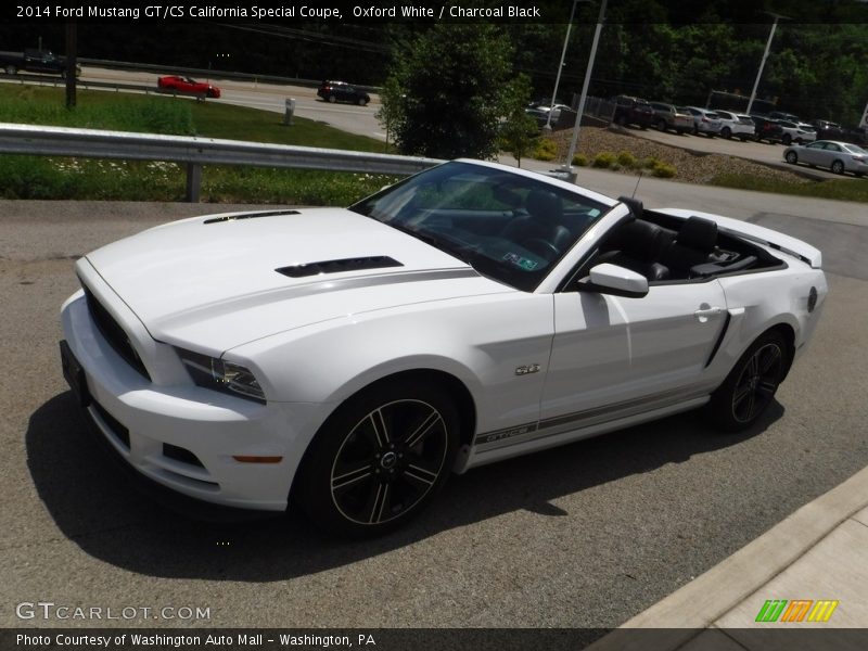 Oxford White / Charcoal Black 2014 Ford Mustang GT/CS California Special Coupe