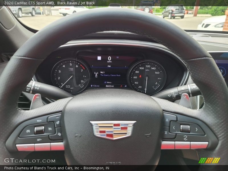 Black Raven / Jet Black 2020 Cadillac CT5 Sport AWD