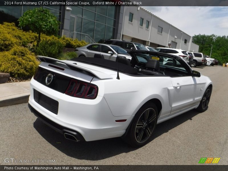 Oxford White / Charcoal Black 2014 Ford Mustang GT/CS California Special Coupe