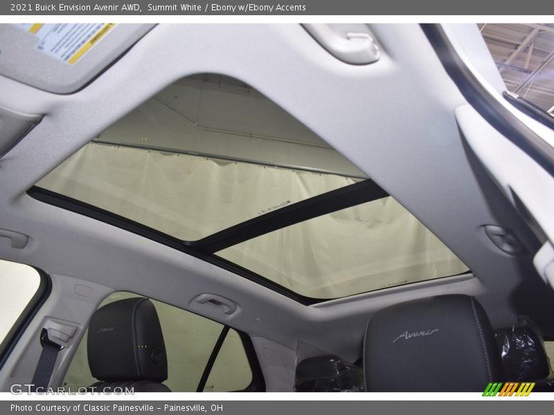 Summit White / Ebony w/Ebony Accents 2021 Buick Envision Avenir AWD