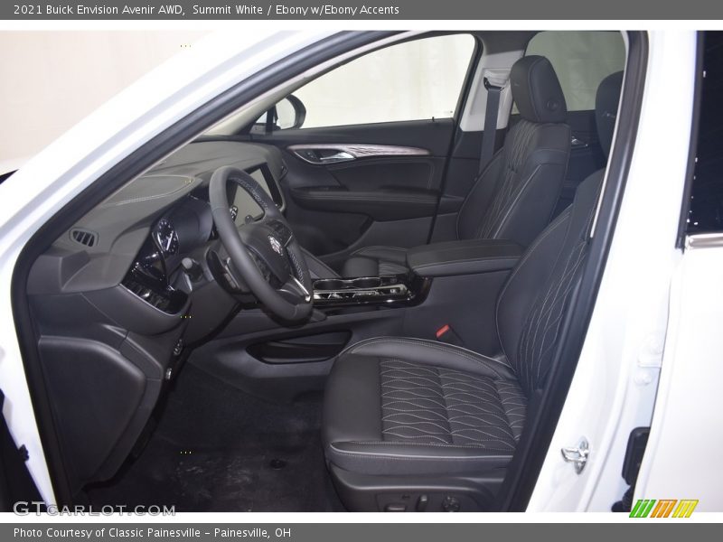 Summit White / Ebony w/Ebony Accents 2021 Buick Envision Avenir AWD
