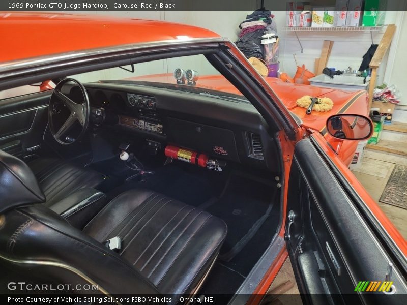 Front Seat of 1969 GTO Judge Hardtop