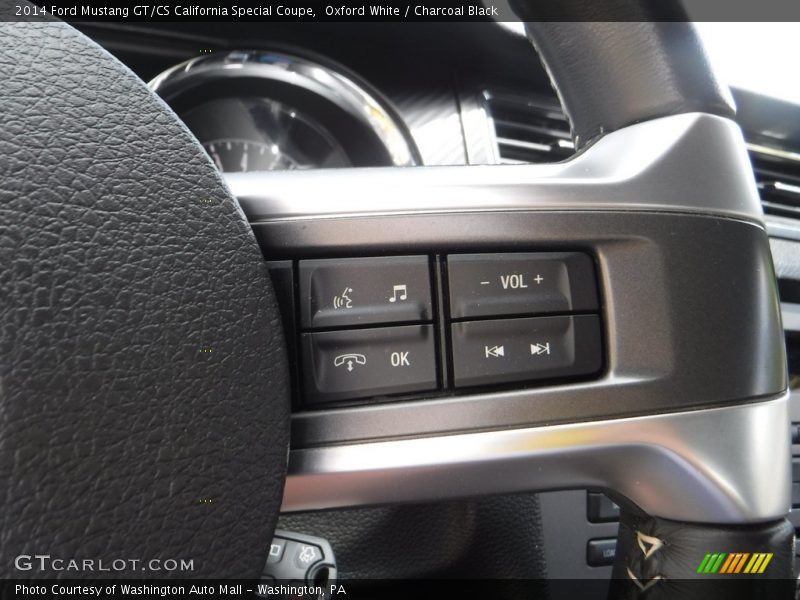 Oxford White / Charcoal Black 2014 Ford Mustang GT/CS California Special Coupe