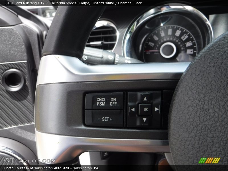 Oxford White / Charcoal Black 2014 Ford Mustang GT/CS California Special Coupe