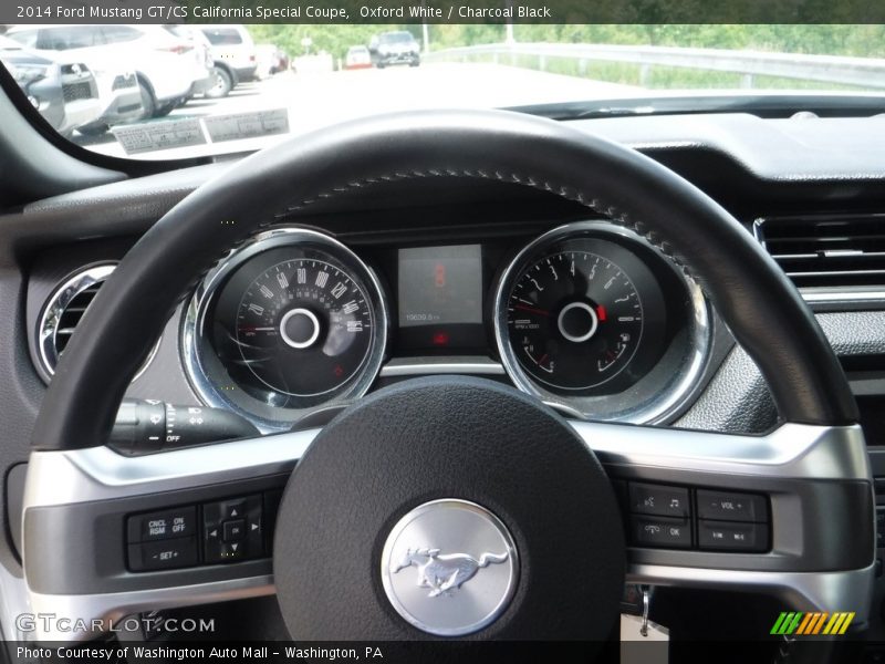Oxford White / Charcoal Black 2014 Ford Mustang GT/CS California Special Coupe