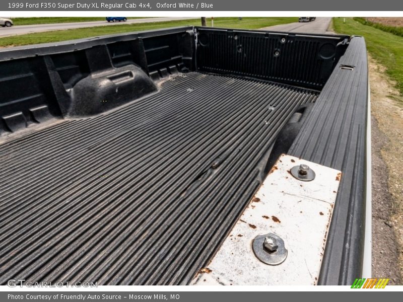 Oxford White / Blue 1999 Ford F350 Super Duty XL Regular Cab 4x4