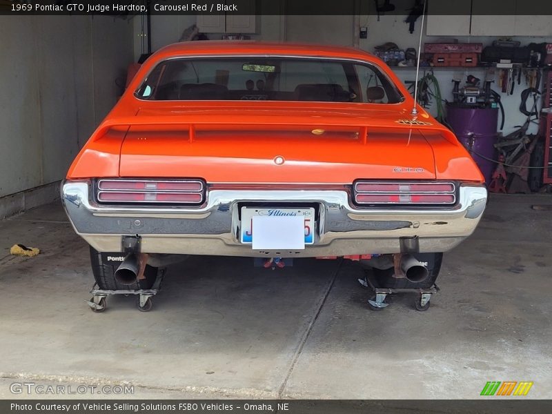 Carousel Red / Black 1969 Pontiac GTO Judge Hardtop
