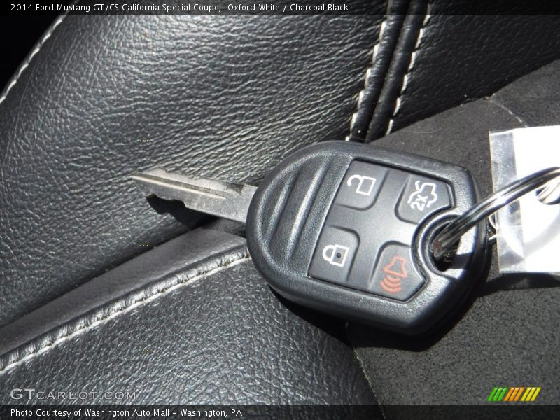 Oxford White / Charcoal Black 2014 Ford Mustang GT/CS California Special Coupe