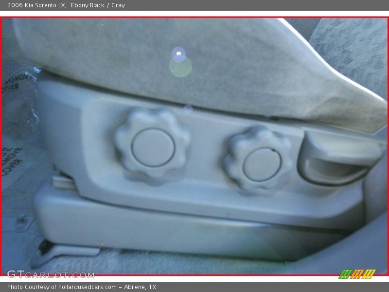 Ebony Black / Gray 2006 Kia Sorento LX