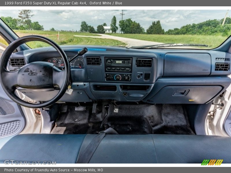 Blue Interior - 1999 F350 Super Duty XL Regular Cab 4x4 