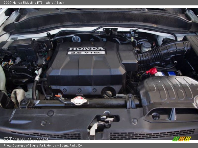 White / Black 2007 Honda Ridgeline RTS