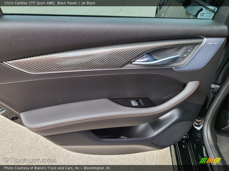 Black Raven / Jet Black 2020 Cadillac CT5 Sport AWD