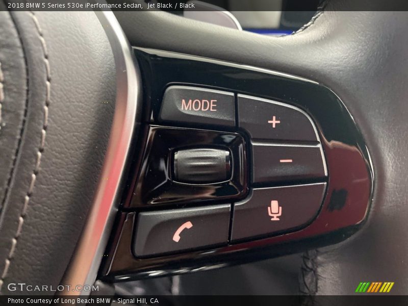 Jet Black / Black 2018 BMW 5 Series 530e iPerfomance Sedan