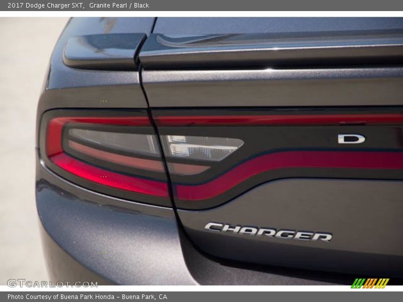 Granite Pearl / Black 2017 Dodge Charger SXT