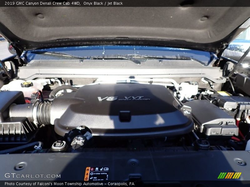 Onyx Black / Jet Black 2019 GMC Canyon Denali Crew Cab 4WD