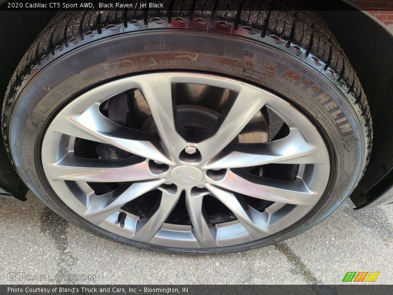Black Raven / Jet Black 2020 Cadillac CT5 Sport AWD
