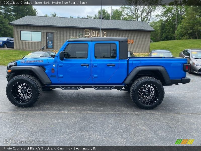 Hydro Blue Pearl / Black 2021 Jeep Gladiator Sport 4x4