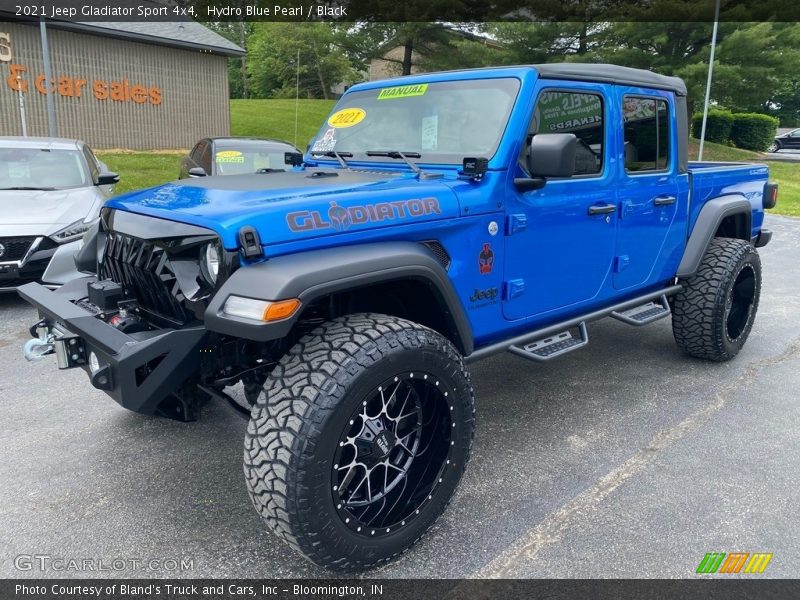 Hydro Blue Pearl / Black 2021 Jeep Gladiator Sport 4x4
