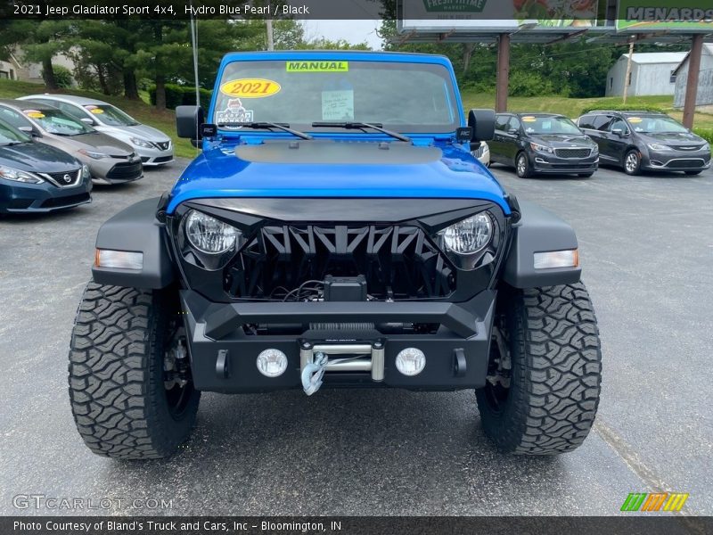 Hydro Blue Pearl / Black 2021 Jeep Gladiator Sport 4x4