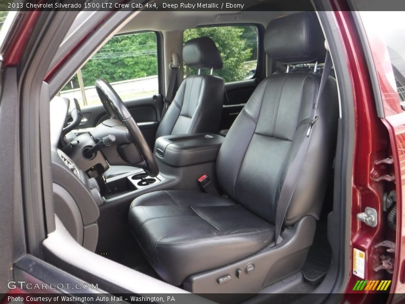 Deep Ruby Metallic / Ebony 2013 Chevrolet Silverado 1500 LTZ Crew Cab 4x4
