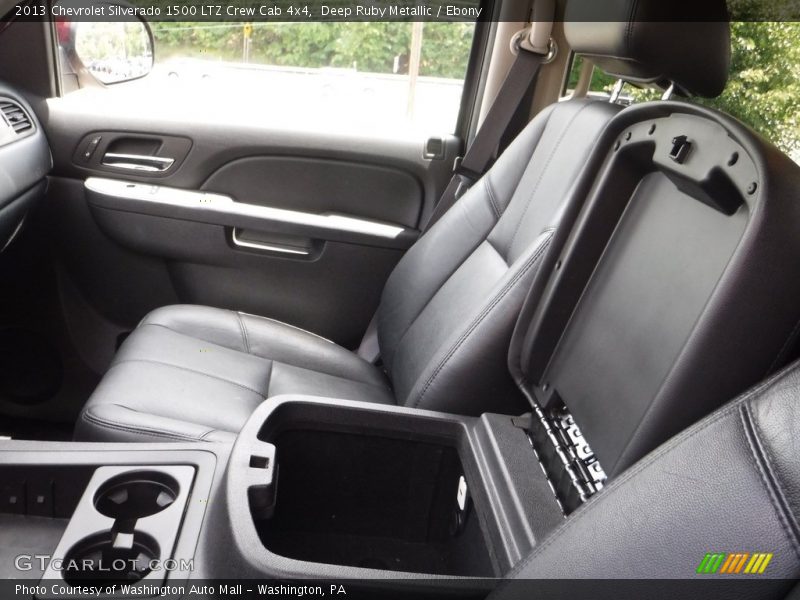 Deep Ruby Metallic / Ebony 2013 Chevrolet Silverado 1500 LTZ Crew Cab 4x4