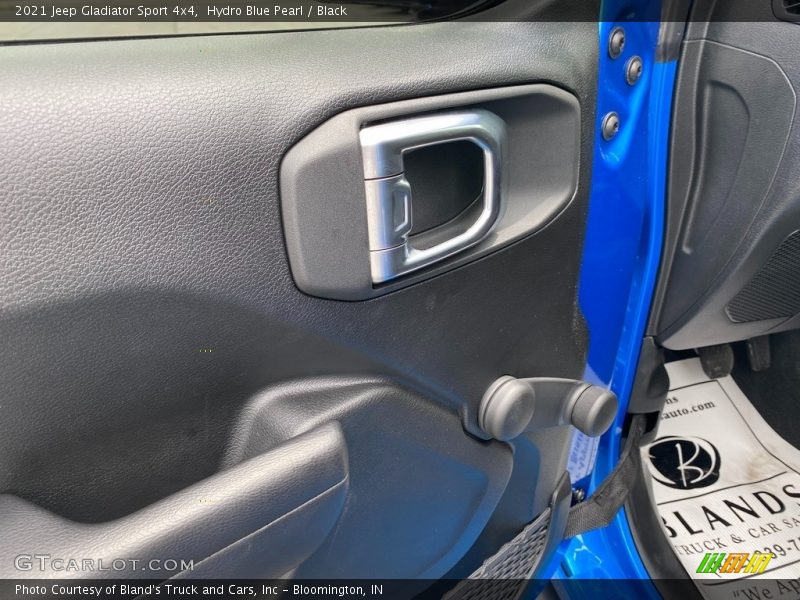 Hydro Blue Pearl / Black 2021 Jeep Gladiator Sport 4x4