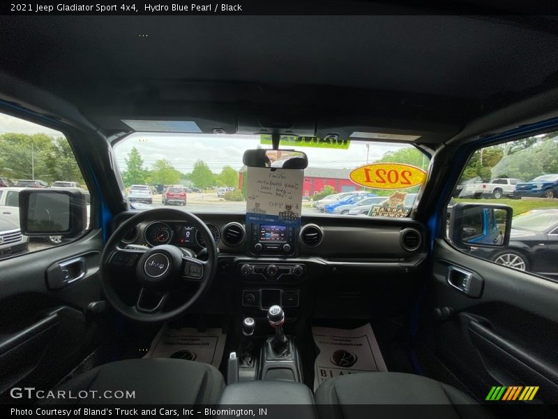 Hydro Blue Pearl / Black 2021 Jeep Gladiator Sport 4x4