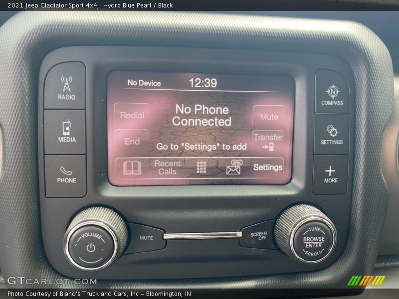 Hydro Blue Pearl / Black 2021 Jeep Gladiator Sport 4x4