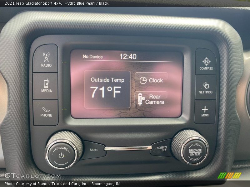 Hydro Blue Pearl / Black 2021 Jeep Gladiator Sport 4x4