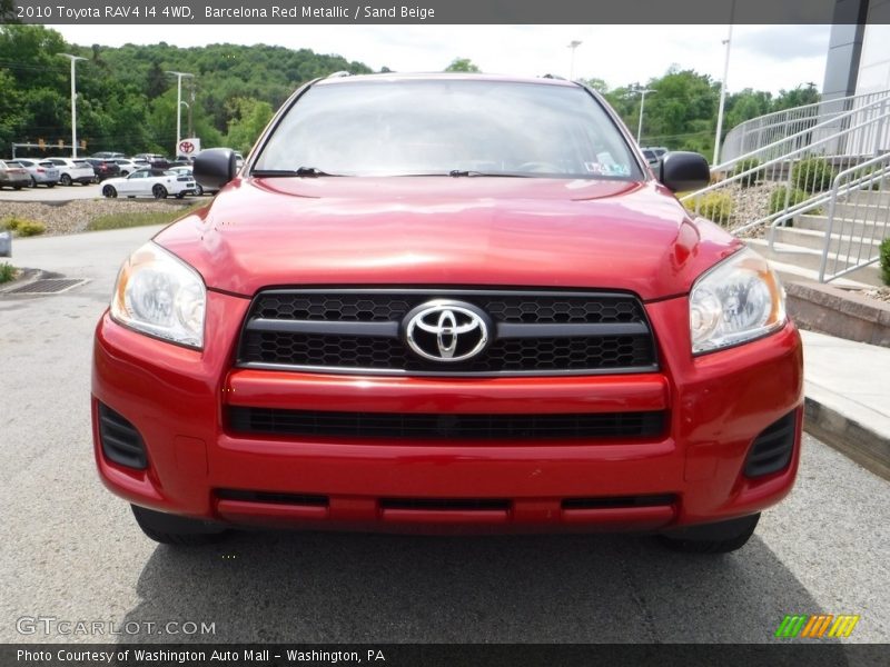 Barcelona Red Metallic / Sand Beige 2010 Toyota RAV4 I4 4WD