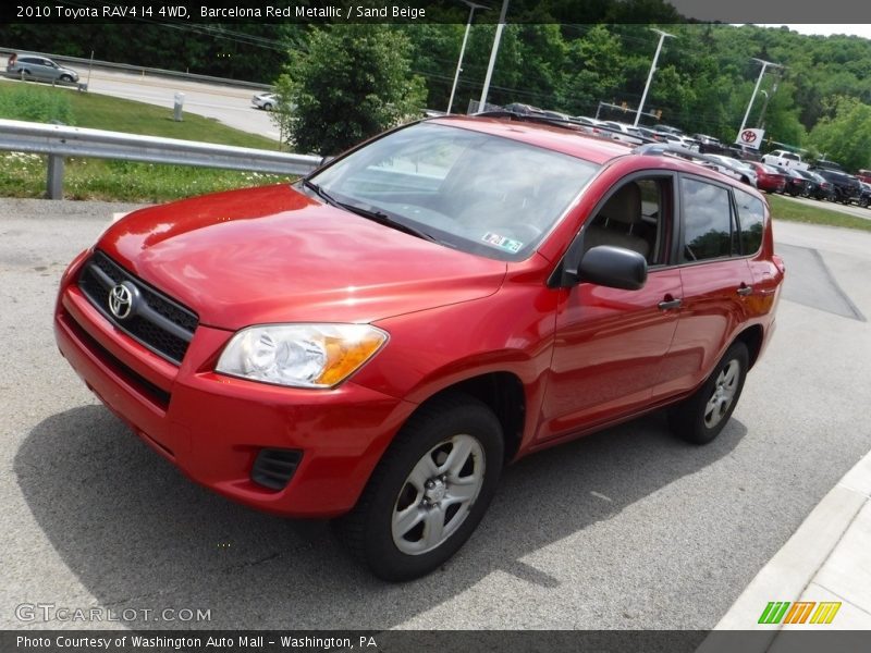 Barcelona Red Metallic / Sand Beige 2010 Toyota RAV4 I4 4WD