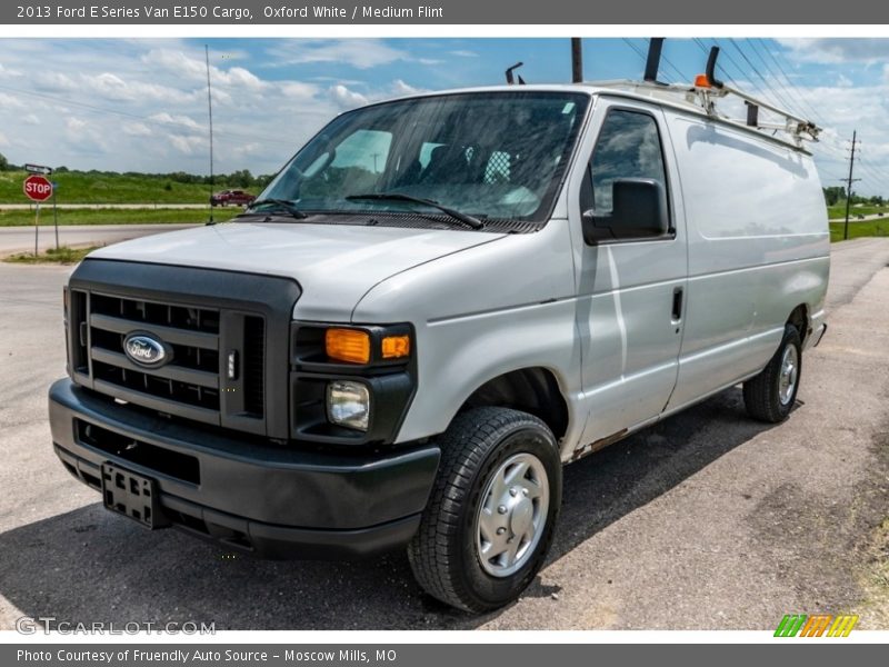 Oxford White / Medium Flint 2013 Ford E Series Van E150 Cargo