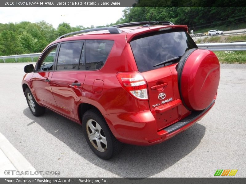 Barcelona Red Metallic / Sand Beige 2010 Toyota RAV4 I4 4WD