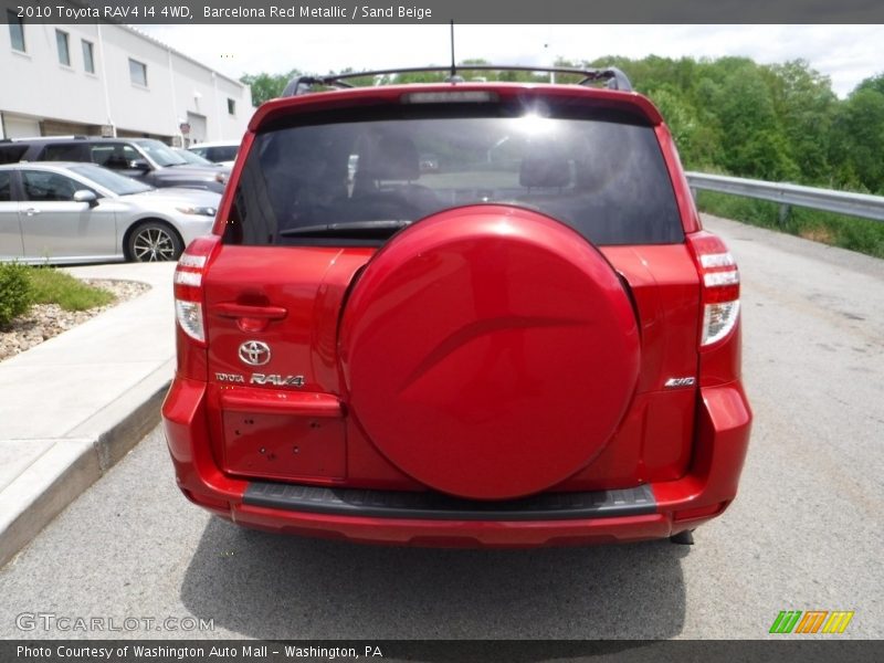 Barcelona Red Metallic / Sand Beige 2010 Toyota RAV4 I4 4WD