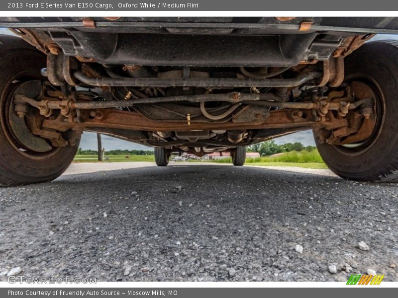 Oxford White / Medium Flint 2013 Ford E Series Van E150 Cargo