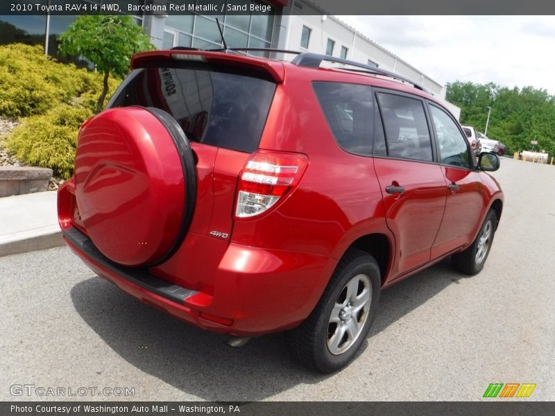Barcelona Red Metallic / Sand Beige 2010 Toyota RAV4 I4 4WD