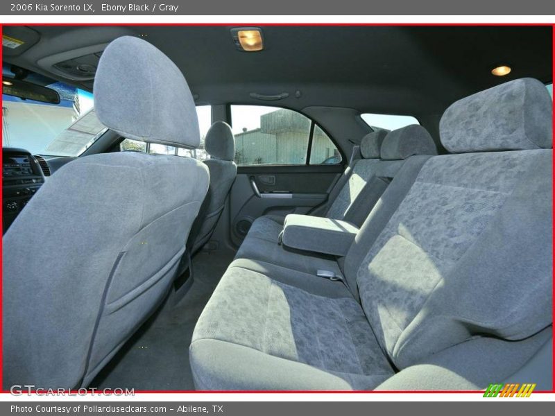 Ebony Black / Gray 2006 Kia Sorento LX