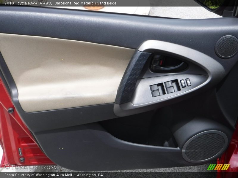 Barcelona Red Metallic / Sand Beige 2010 Toyota RAV4 I4 4WD