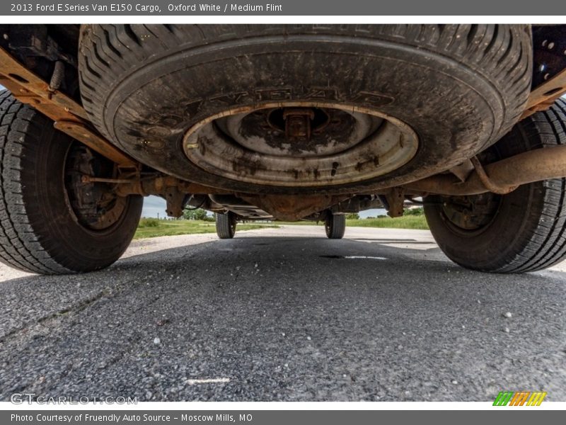 Oxford White / Medium Flint 2013 Ford E Series Van E150 Cargo