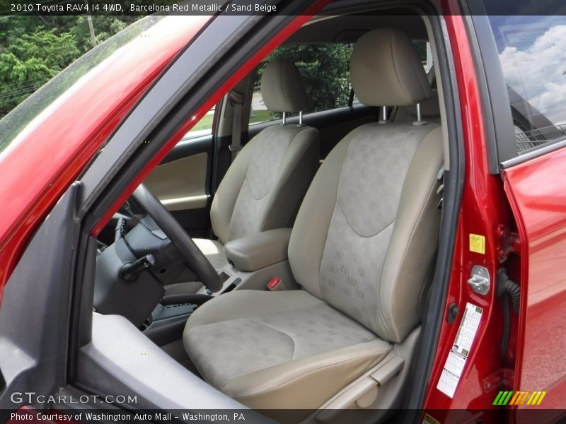 Barcelona Red Metallic / Sand Beige 2010 Toyota RAV4 I4 4WD