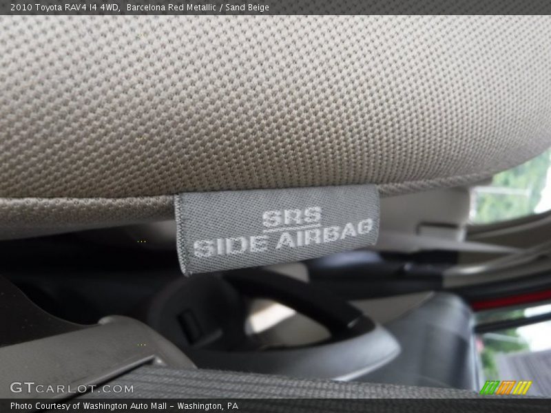 Barcelona Red Metallic / Sand Beige 2010 Toyota RAV4 I4 4WD